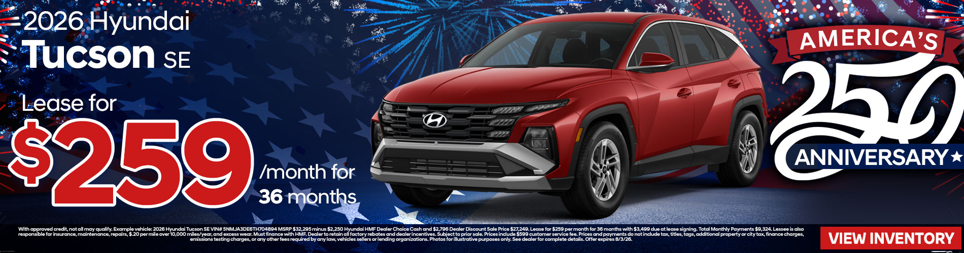 2026  Tucson