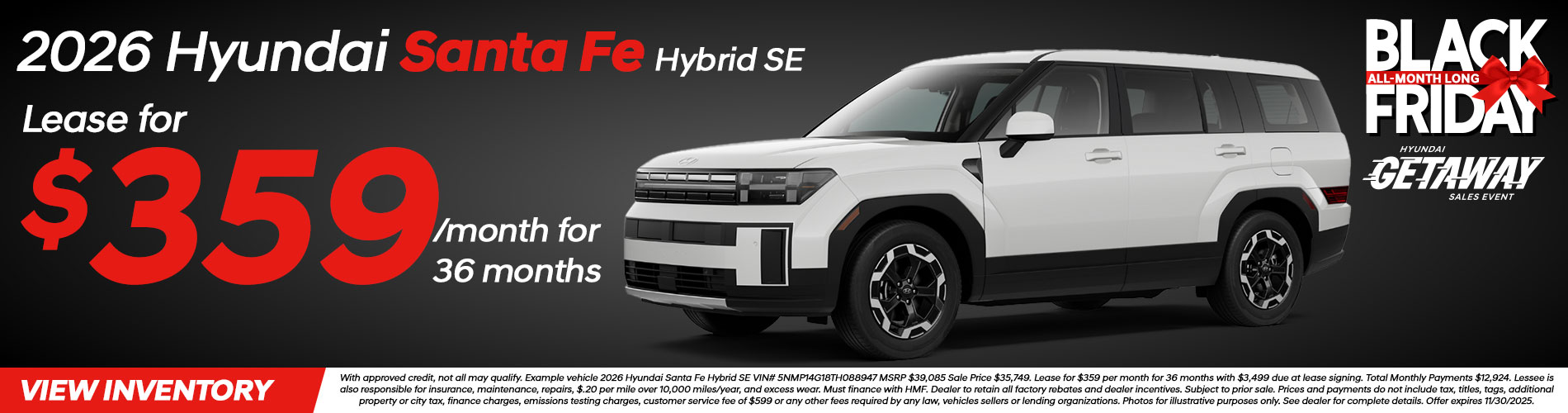 2026 Hyundai Santa Fe SEL